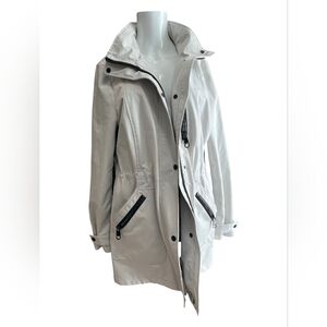 Calvin Klein Water Resistant Hoodie Gray Jacket